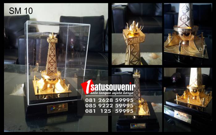 Souvenir Miniatur Tower Pertamina | Contoh Souvenir Miniatur | Miniatur Pertamina