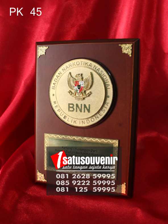 Plakat Kayu BNN | Jual Plakat Kayu BNN | Harga Plakat Kayu BNN