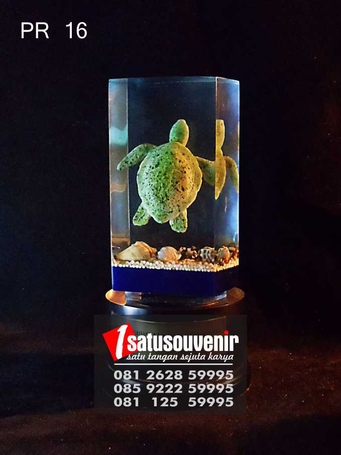 plakat resin unik kabupaten berau