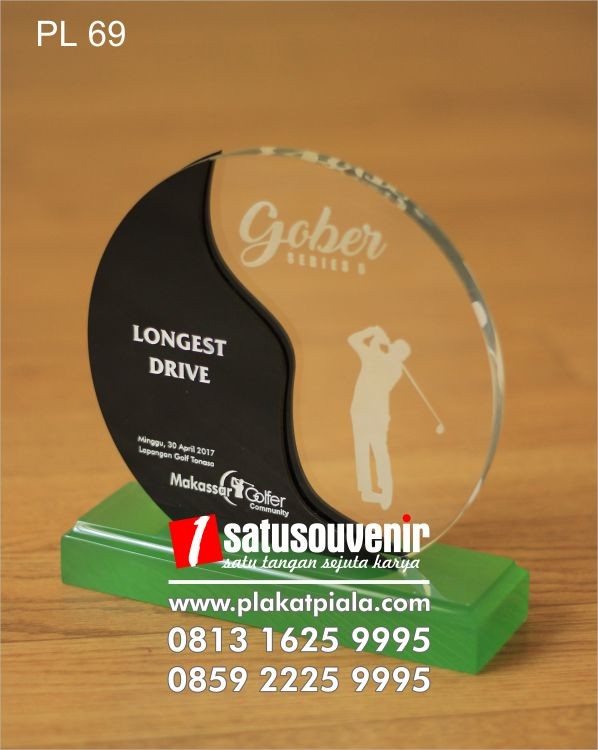 Plakat Laser Grafir Golf Gober Longest Drive