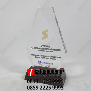 Plakat Akrilik PT BANK Rakyat Indonesia (Persero) TBK