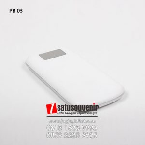 Power Bank Plastik Custom